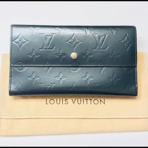 Louis Vuitton Matte Vernis International Wallet